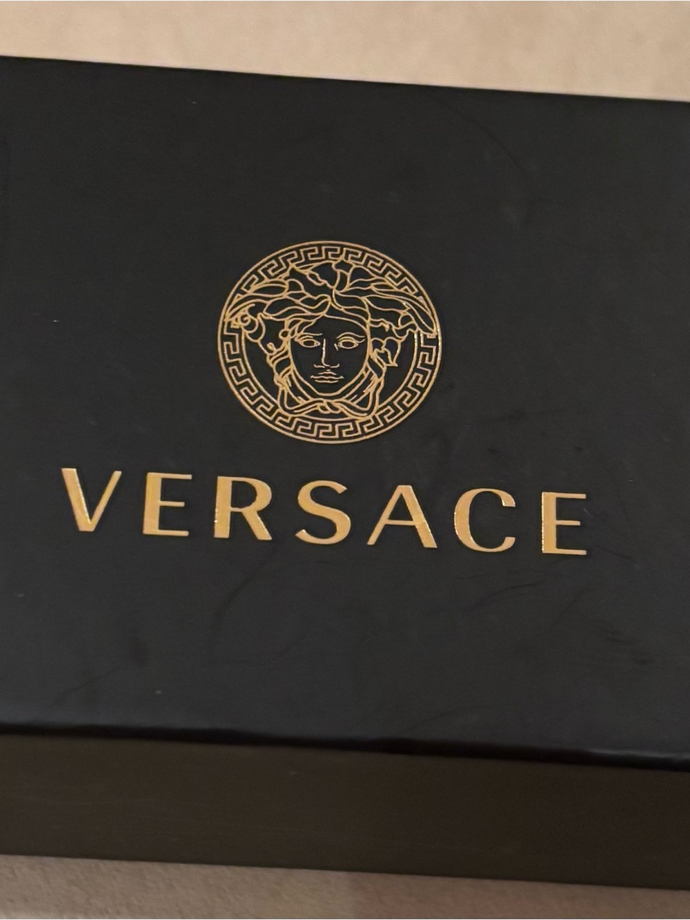 Authentic unisex White Versace Sunglasses 0VE4399 with gold logo - Picture 2 of 12
